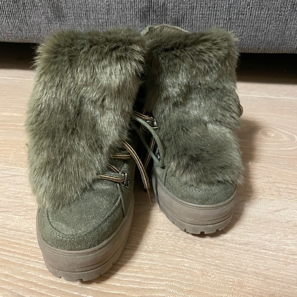 Free People green booties - Picture 4 of 11